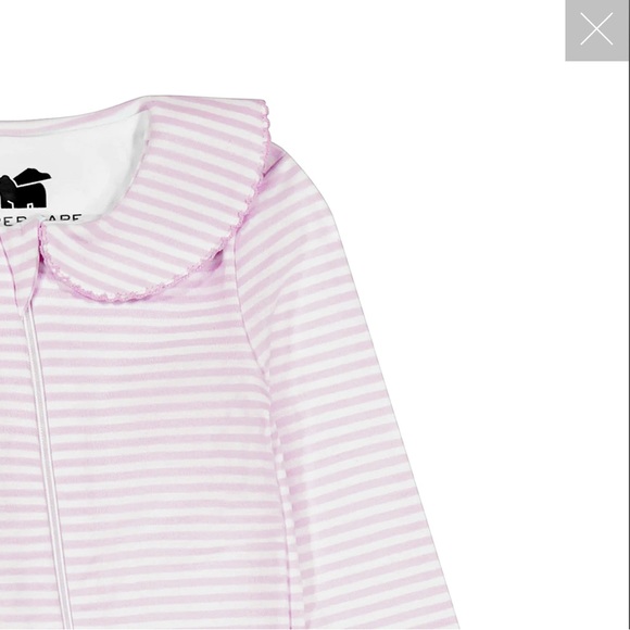 Paper Cape Peter Pan Collard Footie Pajamas - Picture 2 of 4